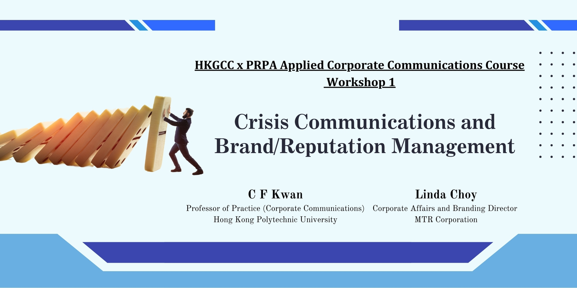 thumbnails HKGCC X PRPA Applied Corporate Communications Course Workshop 1 : Crisis Communications and Brand/Reputation Management